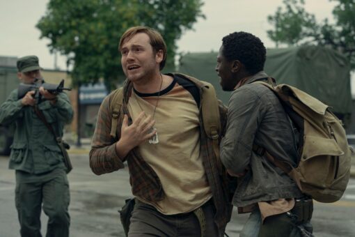 Ray Garraty et Peter McVries dans Marche ou crève