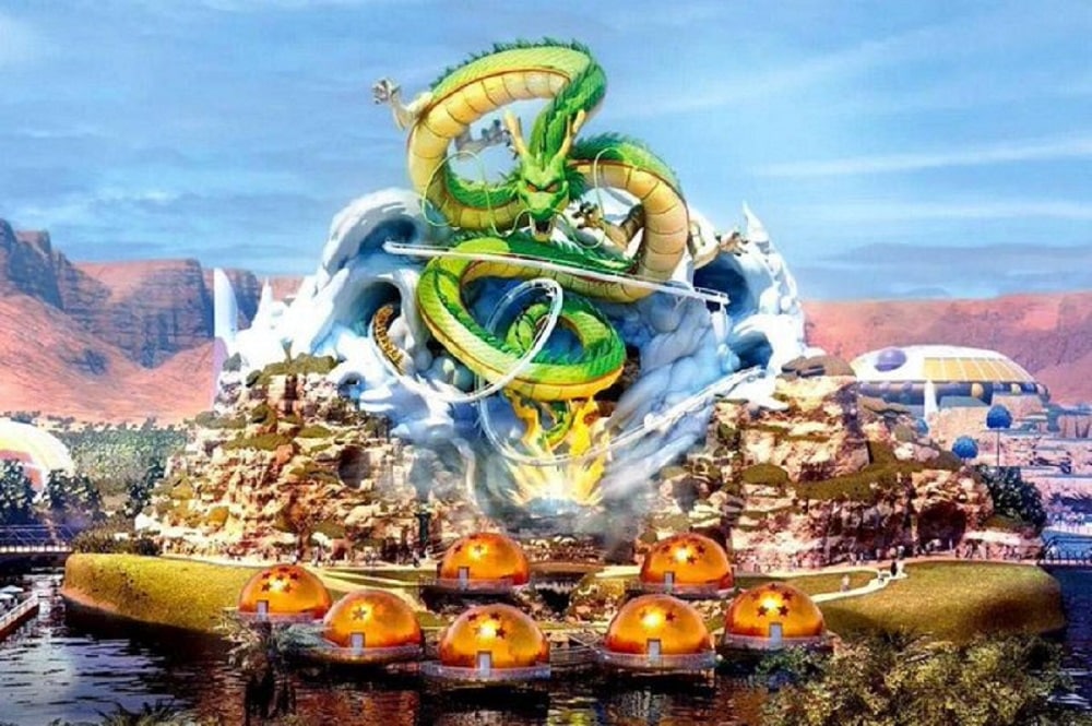 La création d'un parc Dragon Ball annoncée.